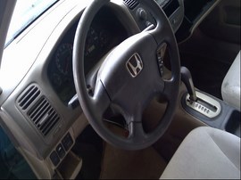 2001 HONDA CIVIC, GREEN, EX, 1.7L, VTEC, AT,  A25086